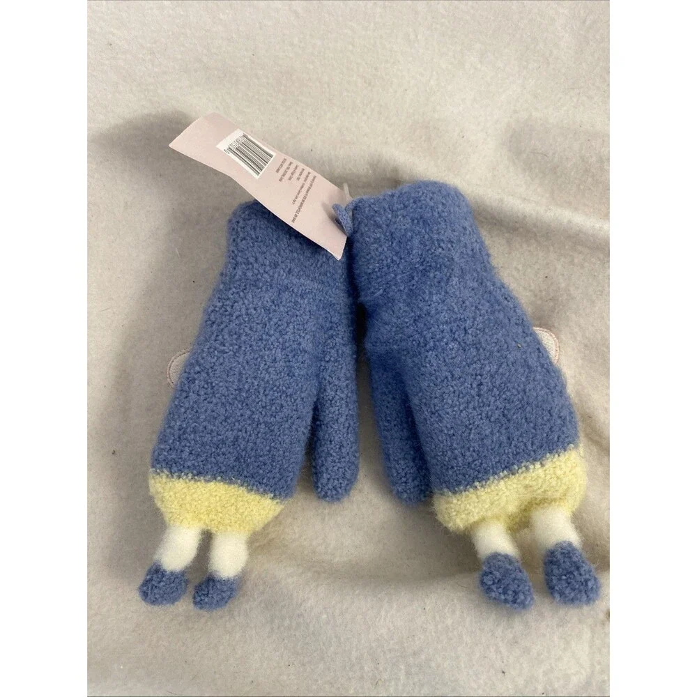 New Sheep Lamp Cozy Warm  Mittens Gloves Winter Snow 5+ Stretchy